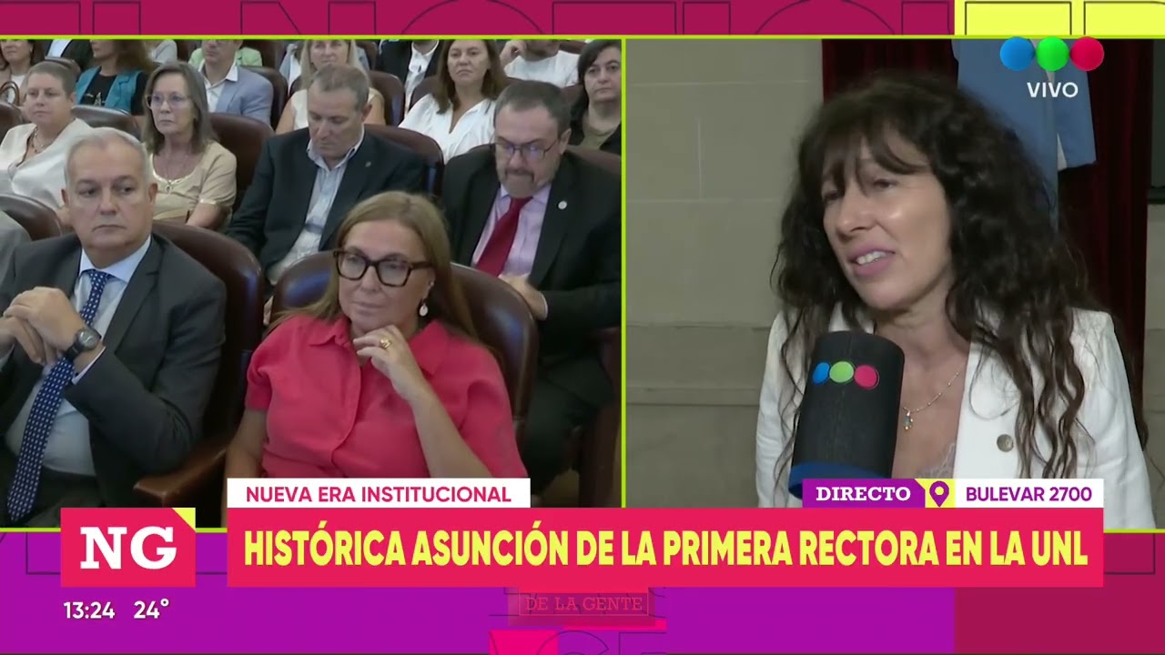 Laura Tarabella asumió como rectora de la UNL