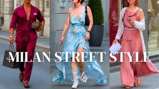 Milan’s BEST Street Style at +35°C / 95°F. Italian Fashion, Exclusive Shopping & Chic Summer Trends