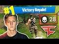 FaZe Tfue Drops 28 in Solo Squads - Fortnite: Battle Royale