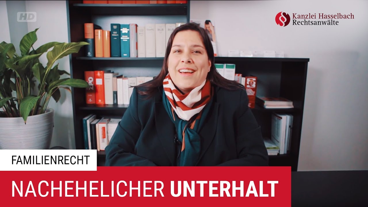 Unterhalt ? -  Nicht mit mir !