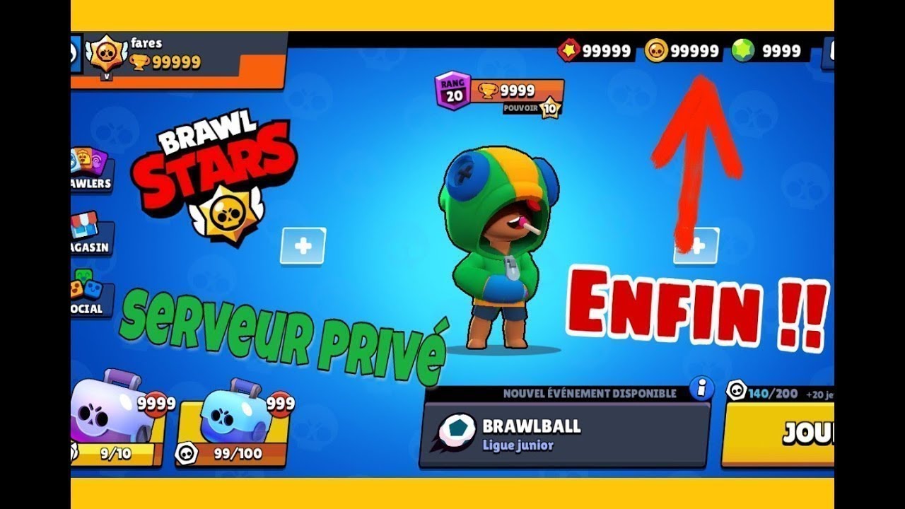 COMMENT AVOIR UN SERVEUR PRIVÉ SUR BRAWL STARS (GRATUITEMENT