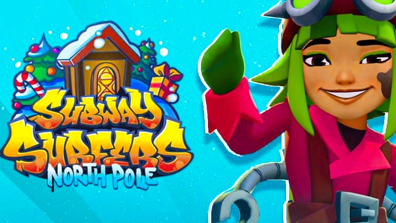 Subway Surfers North pole ❄️ WarZoneX Gaming | Laugh, Run & Go Crazy !!