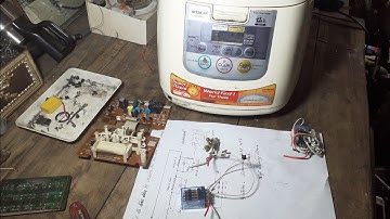 hướng dẫn  đấu bộ chuyển đổi nồi cơm điện tử hitachi thành nồi cơ 