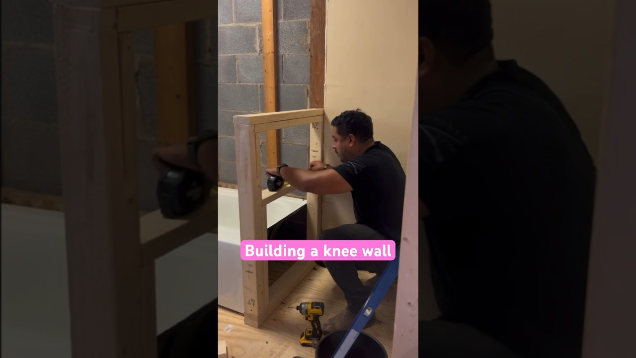 Finally got the bathtub in. Once Carlos finishes the knee wall, we will have a glass installed.