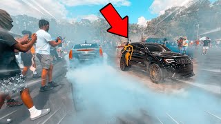 I TOOK MY TRACKHAWK TO A LEGAL PIT😱🔥 ***MUST WATCH***