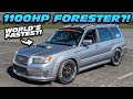 1100hp subaru forester the craziest forester on the planet new record