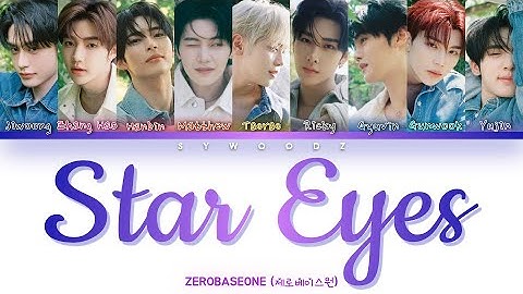 ZEROBASEONE (제로베이스원) - Star Eyes [Color coded lyrics]