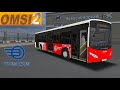 Omsi 2 Volgobus 5270 по самому насыщенному маршруту г. Новосибирск