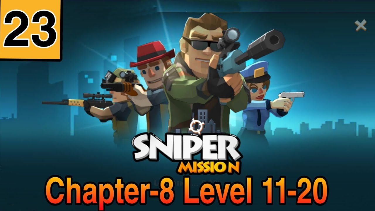 Sniper Mission- Chapter 8 Main Task 11-20 | Sniper mission gameplay walkthrough | Invincible Sigog