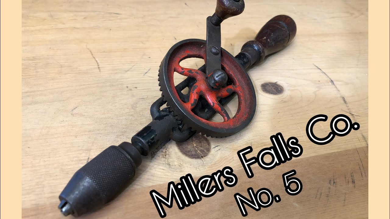 Vintage Hand Drill Tool Restoration YouTube