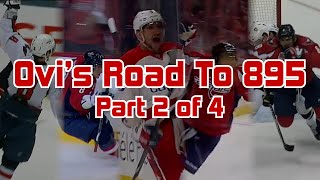 Alex Ovechkins NHL Record-Breaking 895 Goals (Part 2 of 4)