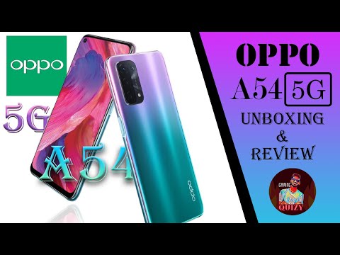 OPPO A54 5G | Unboxing & Sinhala Review | QUIZY TECH TIPS