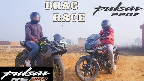 Pulsar RS 200 (modified) VS Pulsar 220F | TOP END RACE | 4K@MotorSport World