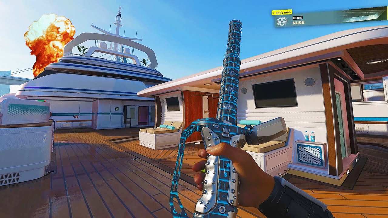 I reached LEVEL 250 with the STUN BATON and NUKED BO7