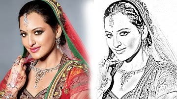 How to Make Pencil Sketch in Photoshop CS6- Photoshop Tutorial