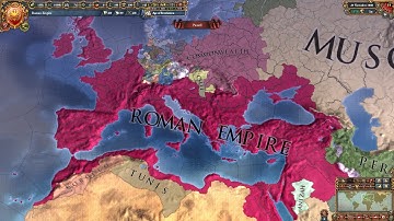 [EU4] Byzantium - Basileus Timelapse 1.30