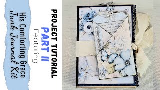 "His Comforting Grace" Mini Folio Tutorial #junkjournaltutorials