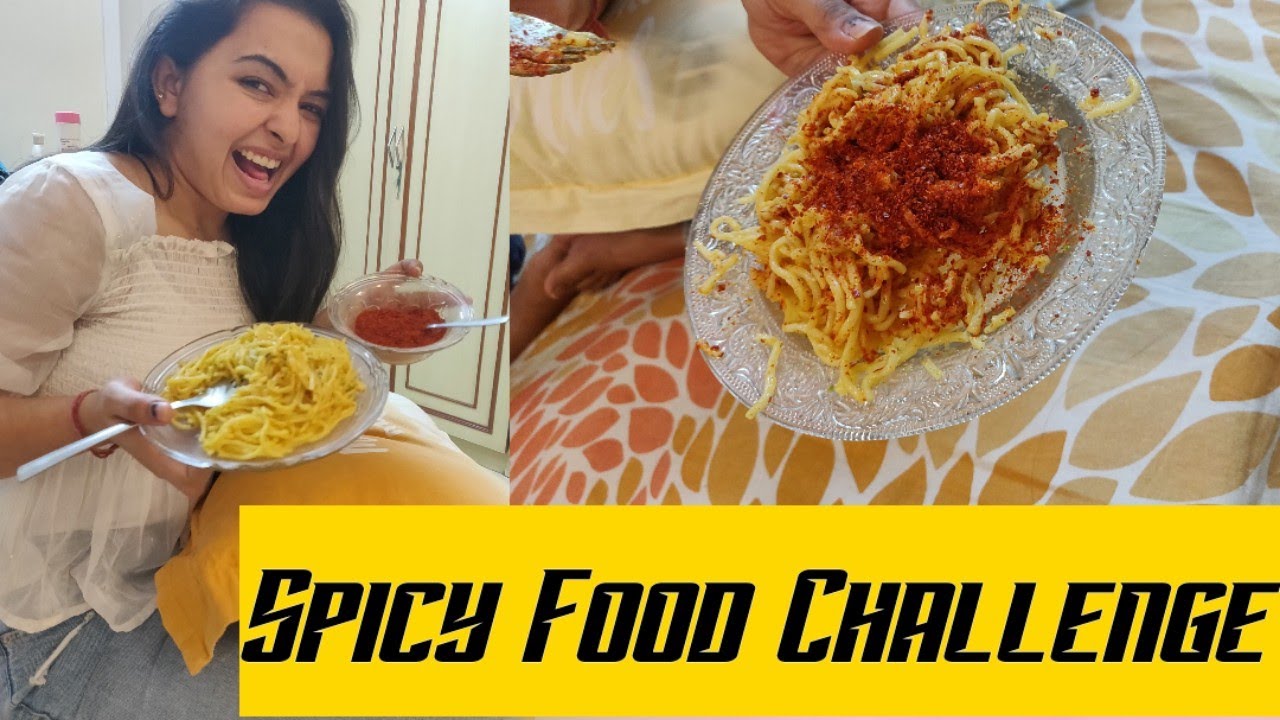 🌶 Spicy Food Challenge | Akruti Sharma