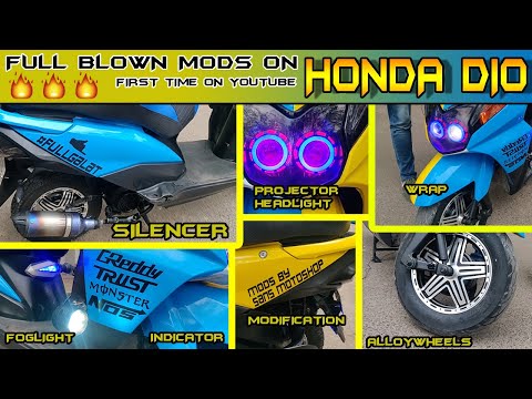 Modified Honda Dio - hit the like 👍🏻