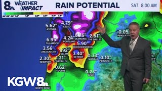 Forecast: Portland may face its wettest week yet this winter