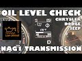 How to Check the Jeep Transmission Oil Level