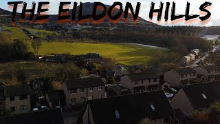 The Eildon hills, dji mini 2, 4k