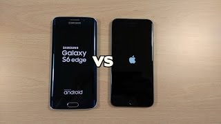 Galaxy S6 Edge VS IPhone 6 - Speed & Camera Test!