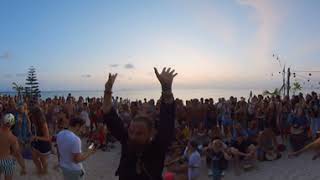 Video thumbnail of "Zen Beach Drum Circle 360 Video, Koh Phangan, Thailand -  March 2023 -  Part 1"