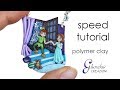 Peter Pan & Wendy Speed Tutorial with polymer clay DIY fimo creation