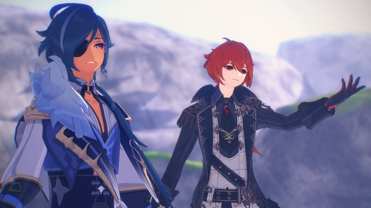 【MMD Genshin Impact】 Charles / シャルル 【Diluc & Kaeya】 - YouTube