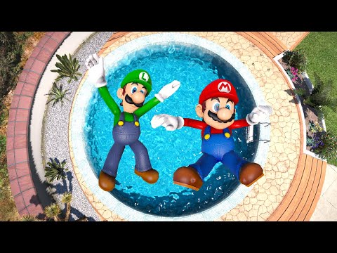 GTA 5 Mario vs Luigi Ragdolls vol.6 (Euphoria physics | Funny Moments)