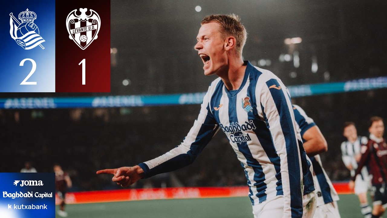 HIGHLIGHTS | LaLiga 26-27 | J10 | Real Sociedad 2-1 Levante UD