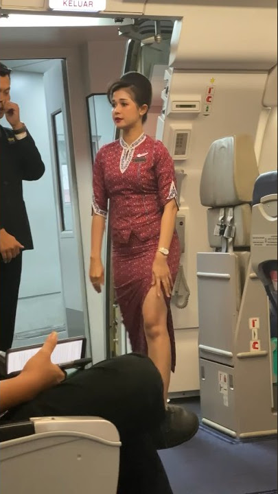 Pramugari Cantik Pesawat Terbesar Lion air 🥰