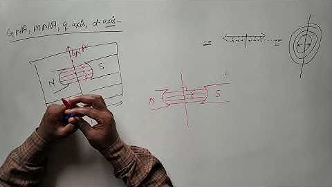 GNA , MNA , Q-axis , D-axis  ???