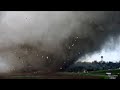 Wedge tornado tears through minden iowa