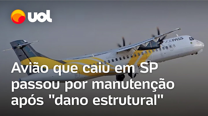 Avião da Voepass que caiu em Vinhedo passou por manutenção após 'dano estrutural', diz TV