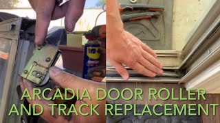 ARCADIA/PATIO SLIDING DOOR HARD TO OPEN HOWTO FIX IT W/POSSIBLE REASONS & ROLLER/TRACK REPLACEMENT by DIY Dan 116 views 2 weeks ago 13 minutes, 37 seconds