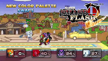 SSF2 Mod - NEW COLOR PALETTES! (Download in Desc.)