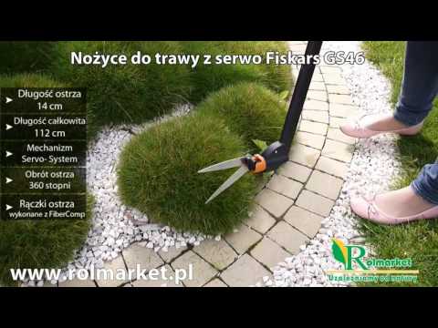 ბალახის მაკრატელი FISKARS SERVO-SYSTEM GS46 LONG (1000590)