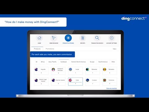 Selling Mobile Top-up is easy with DingConnect