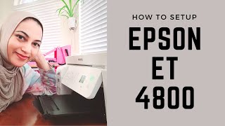 How To Set Up Epson ET 4800 Printer | How to Set up Inkjet Printer at Home | Small Business Owner