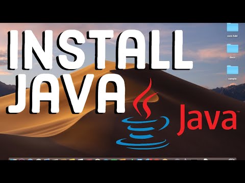 Video: Hoe download ik Java op mijn Mac-terminal?