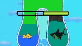 Save the fish Pull the pin game play #savethefish #pullthepin #puzzlegame #walkthrough #games #asmr