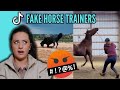 Tiktok equestrians make me cringe