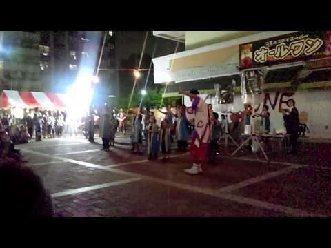 高倉台夏祭りのよさこい 地元の子供達