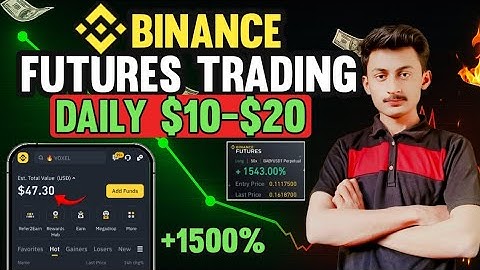 How to Make Daily $10-$20 with Binance Futures | 1500%+ ROI Trading Strategy for Beginners