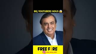 free fire ke asai youtube players ke cute house 🧐 plzz like and wegera