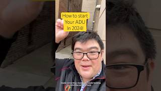 How I would build an ADU in 2024 - how to start