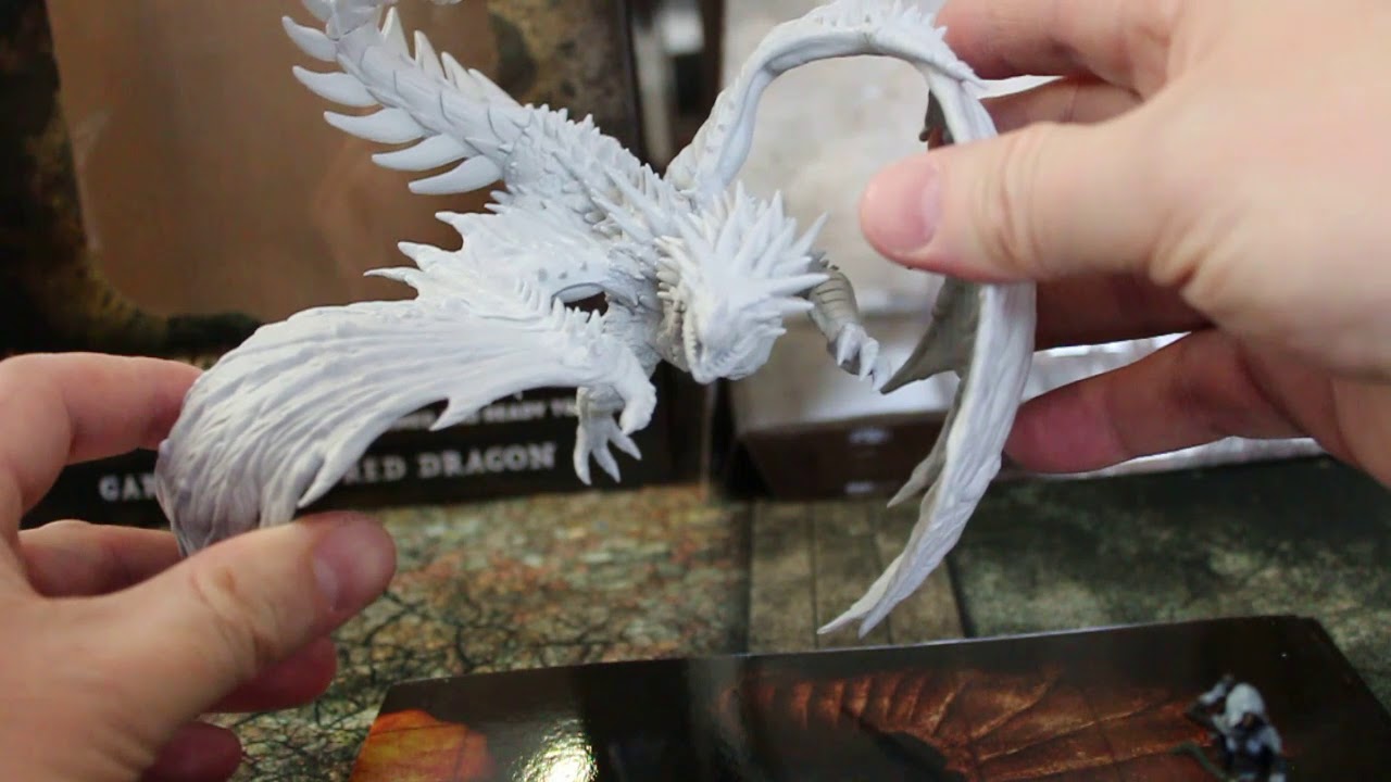 Gargantuan Red Dragon Pathfinder Deep Cuts Unpainted Miniatures