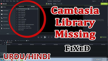 How To Recover Camtasia Missing Library Assets Project